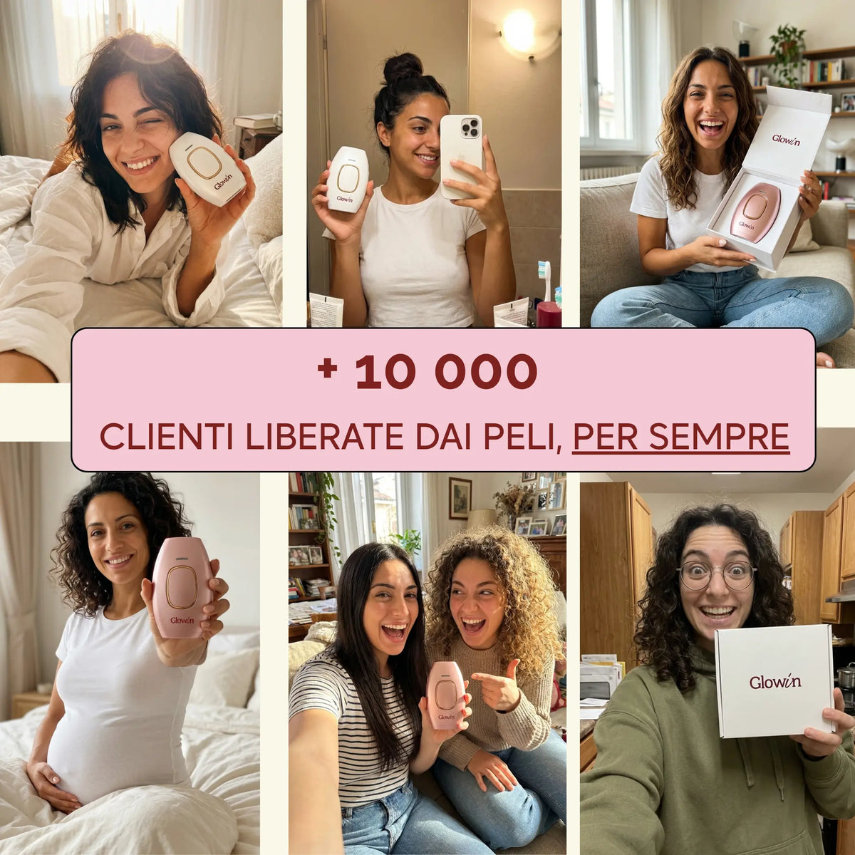 Glowin IPL - Epilatore a Luce Pulsata